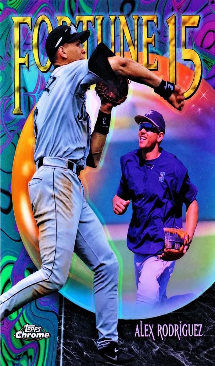 Alex Rodriguez 1999 topps Topps Chrome