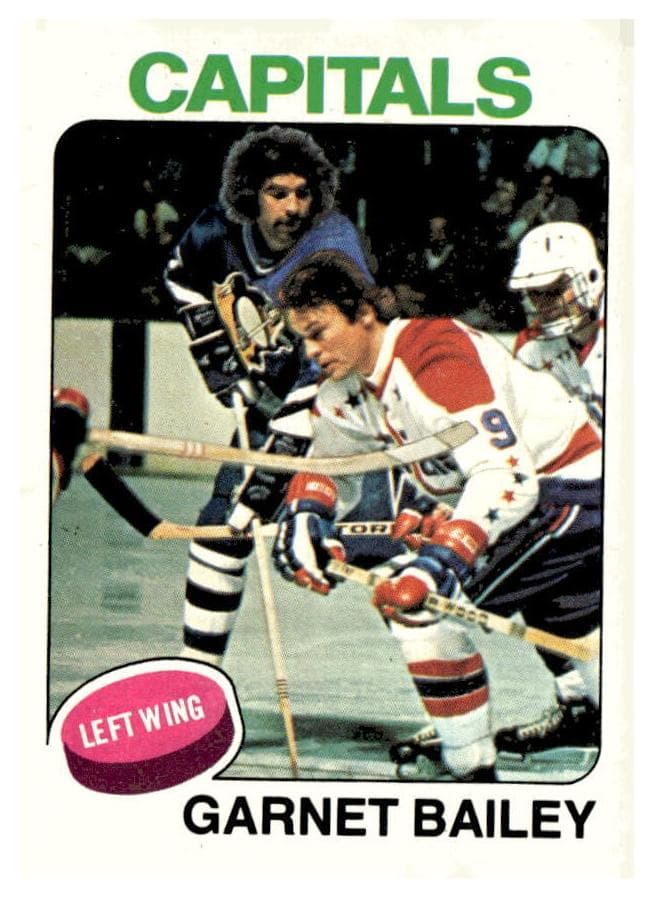 Garnet Bailey 1975 topps Topps