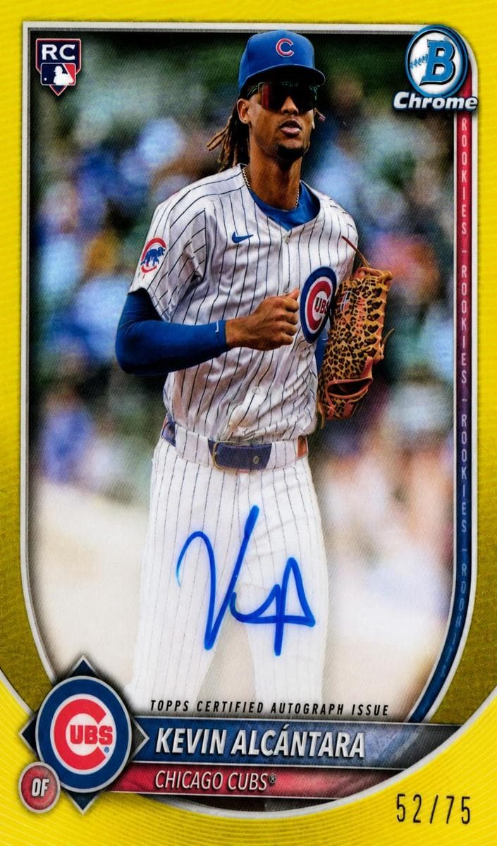 Kevin Alcántara 2025 bowman Bowman