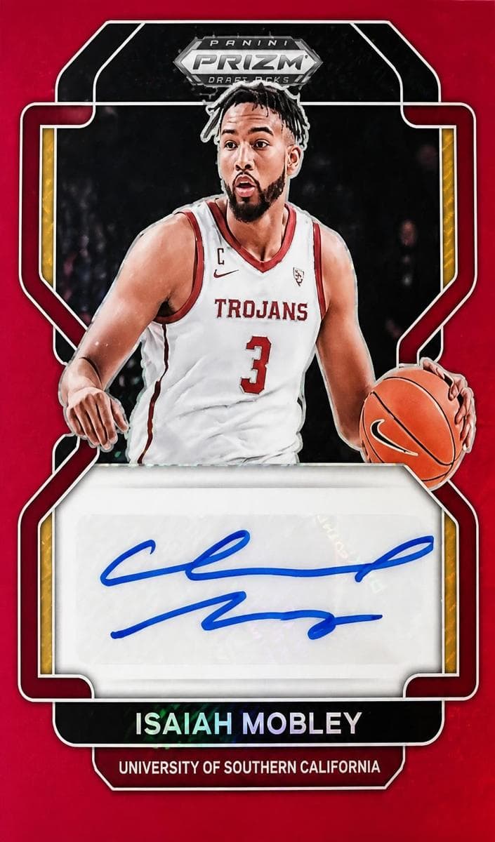 Isaiah Mobley 2022 panini Panini Prizm Draft Picks