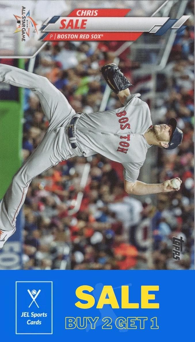 Chris Sale 2020 topps Topps Update