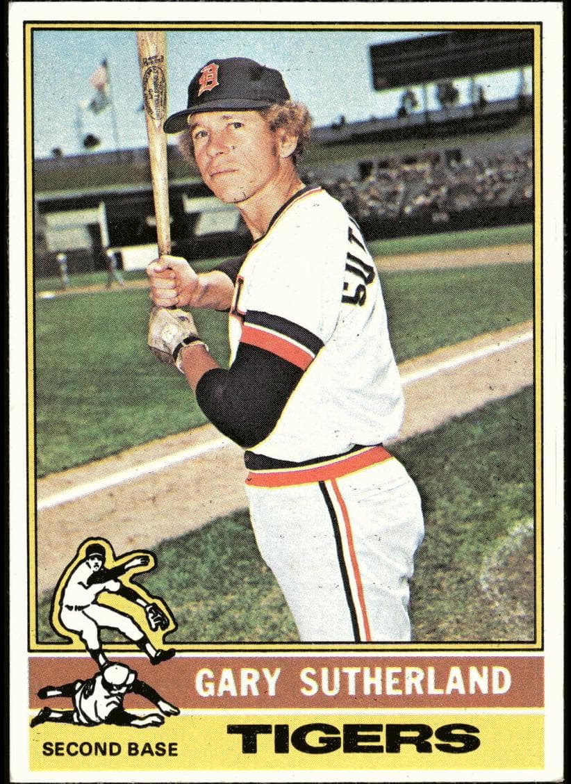 Gary Sutherland 1976 topps Topps