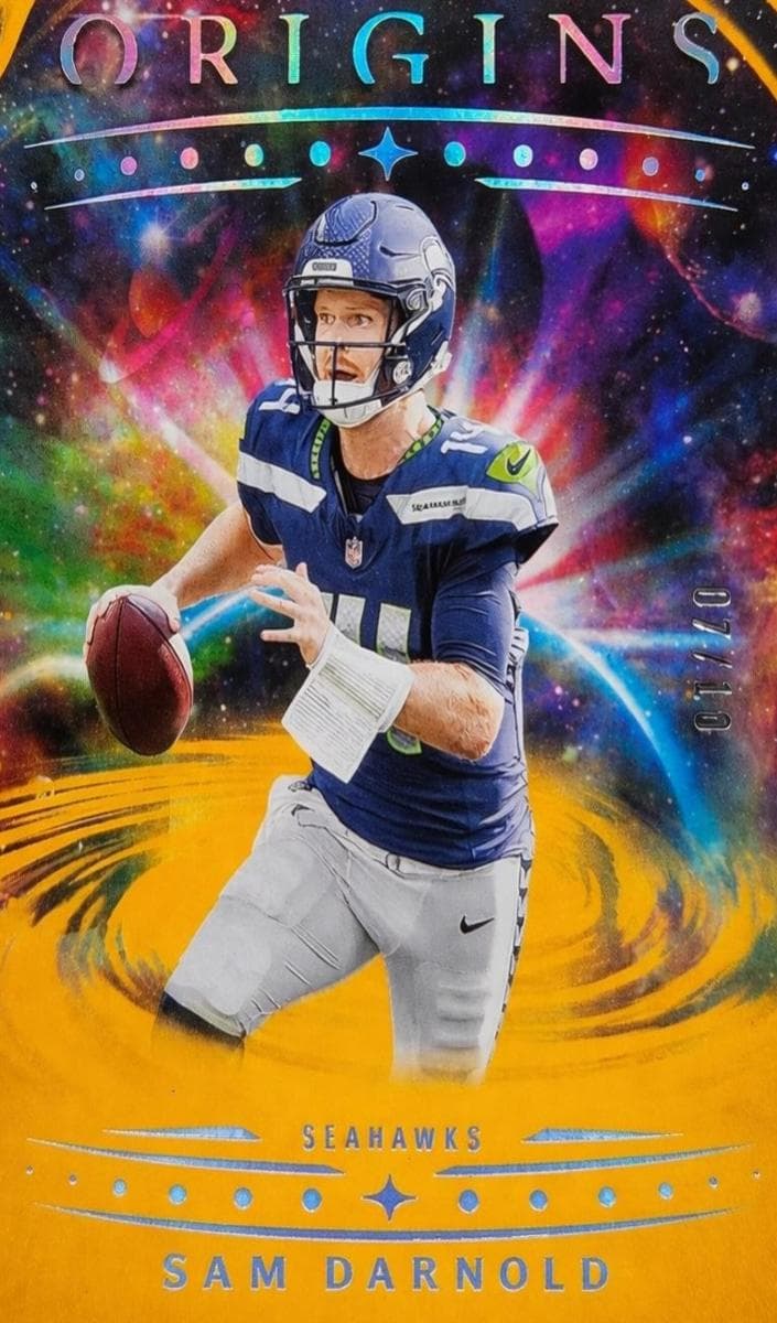 Sam Darnold 2025 panini Panini Origins