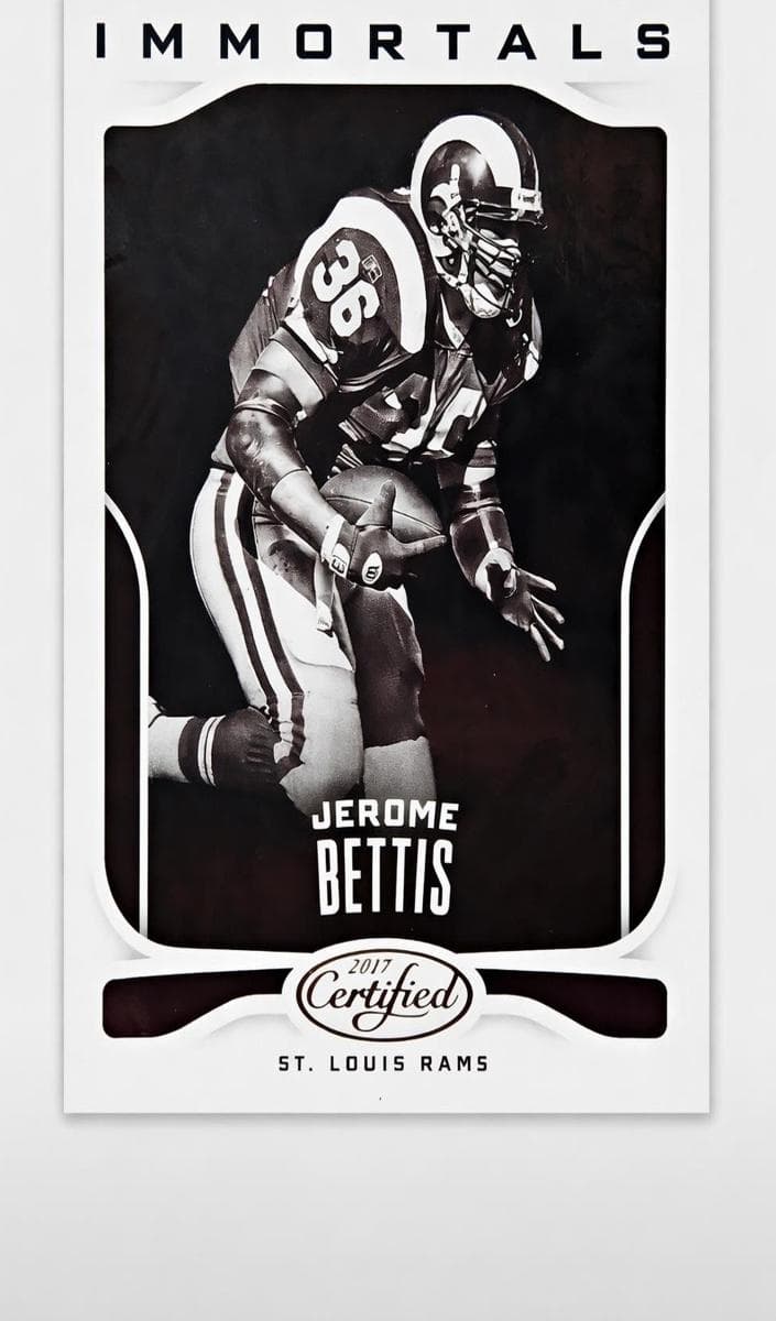 Jerome Bettis 2017 panini