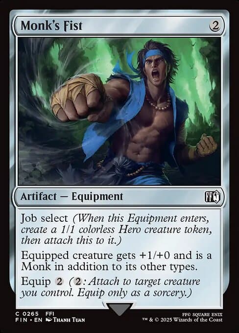 Monk's Fist 2025 Magic: The Gathering Final Fantasy