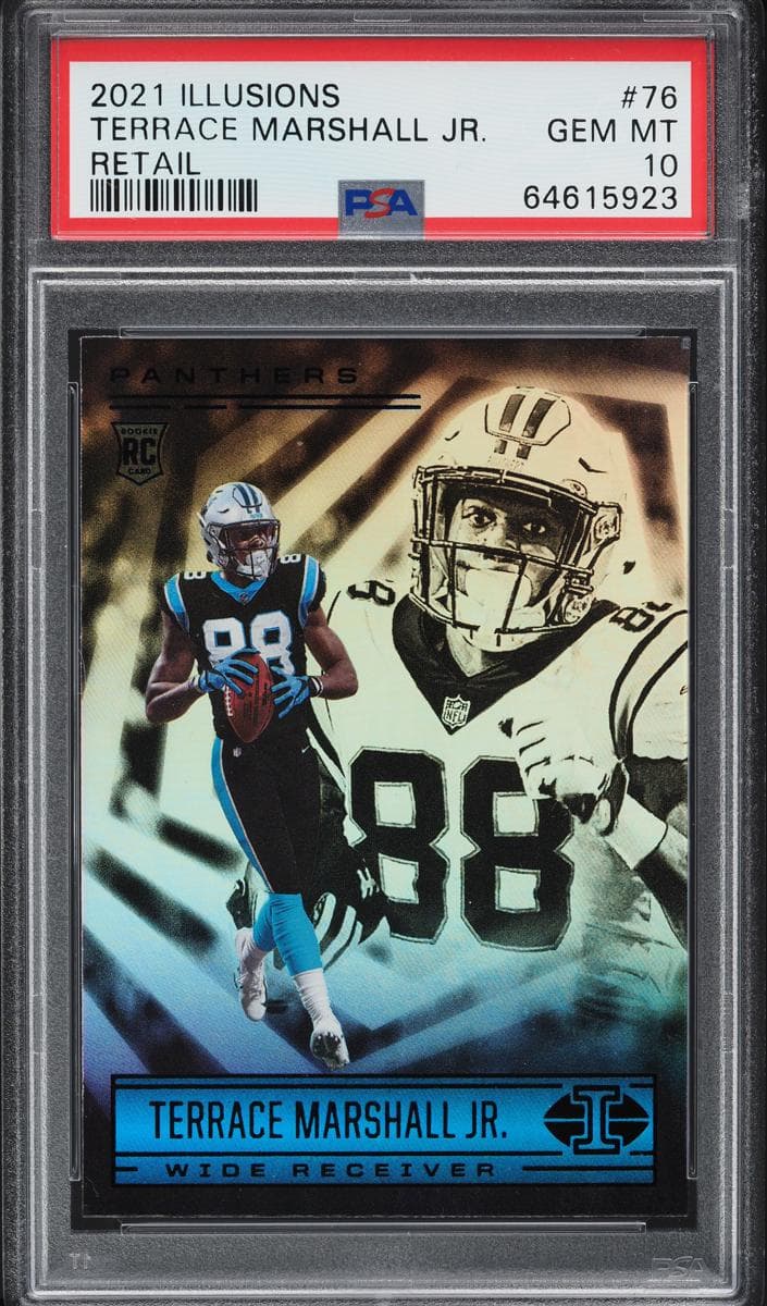 Robby Anderson / Terrace Marshall Jr 2021 panini