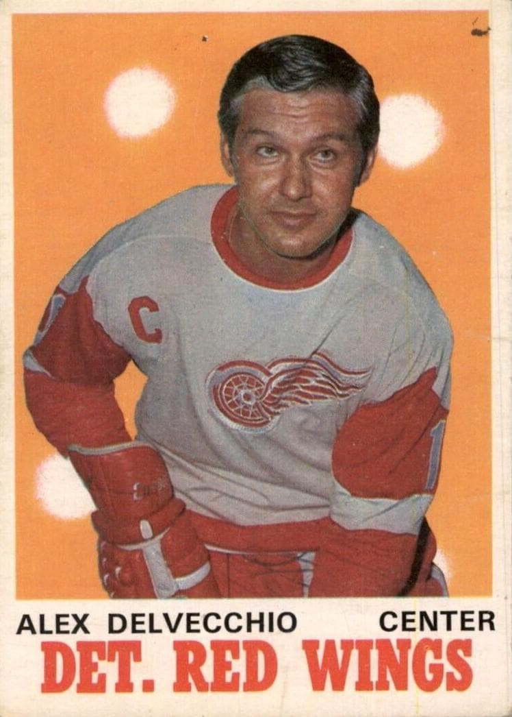 Alex Delvecchio 1970 topps O-Pee-Chee