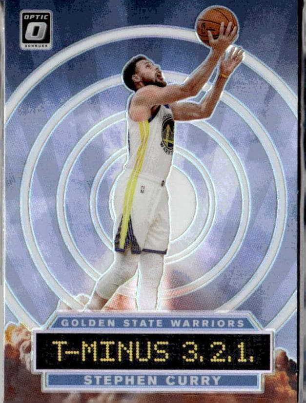 Stephen Curry 2019 panini Donruss Optic