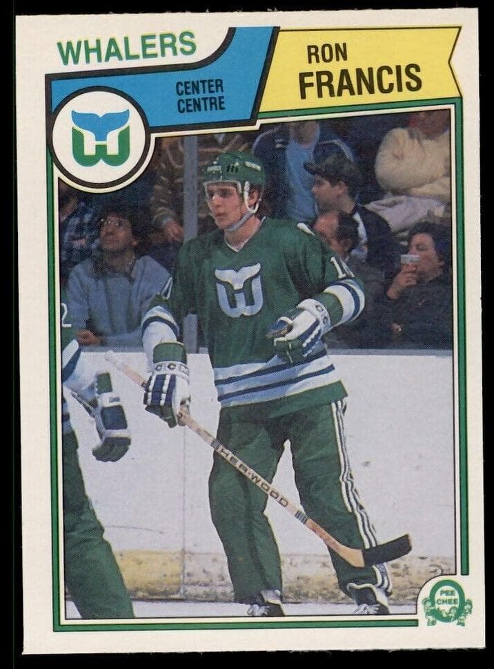 Ron Francis 1983 topps O-Pee-Chee