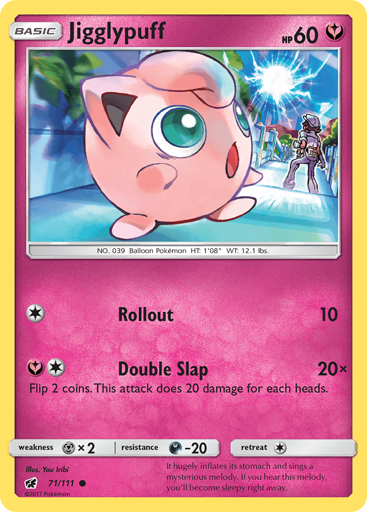 Jigglypuff 2017 Pokemon Crimson Invasion