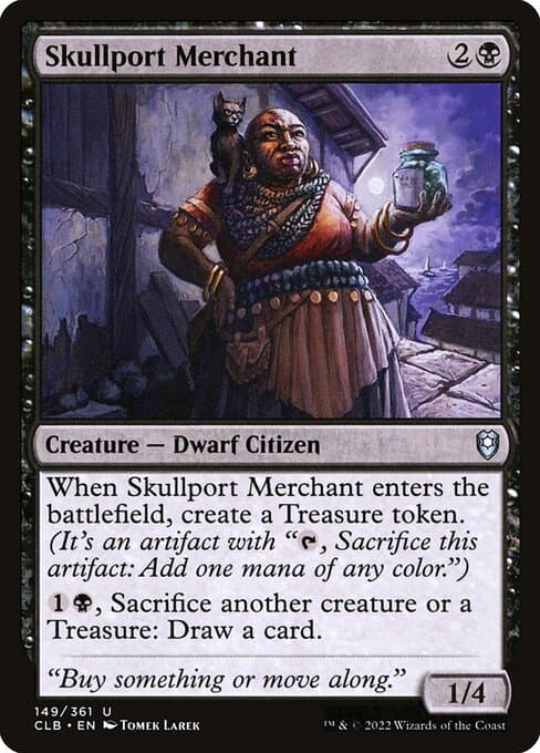 Skullport Merchant 2022 Magic: The Gathering Commander Legends: Battle for Baldur's Gate