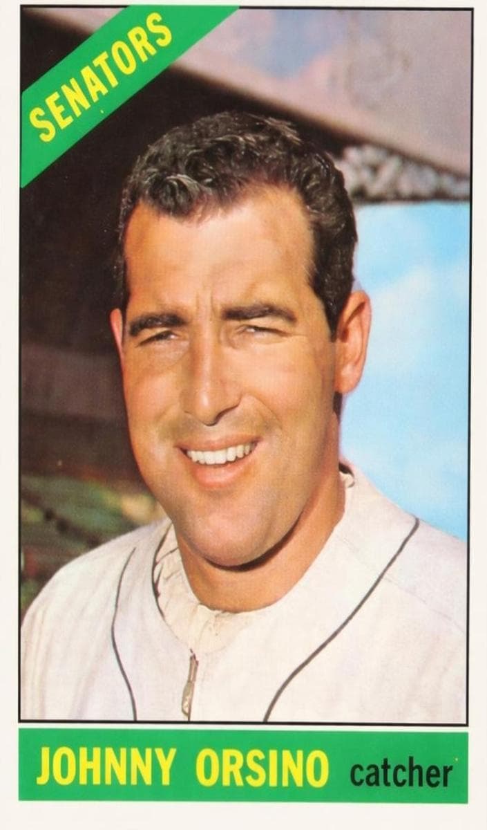 Johnny Orsino 1966 topps Topps Venezuelan