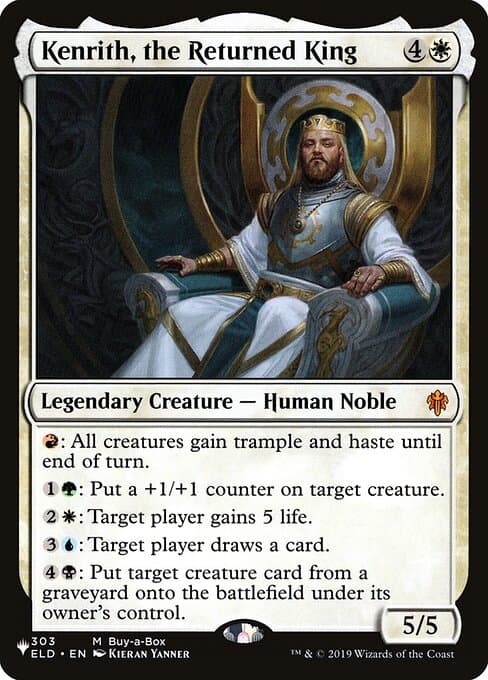 Kenrith, the Returned King 2023 Magic: The Gathering Multiverse Legends Halo