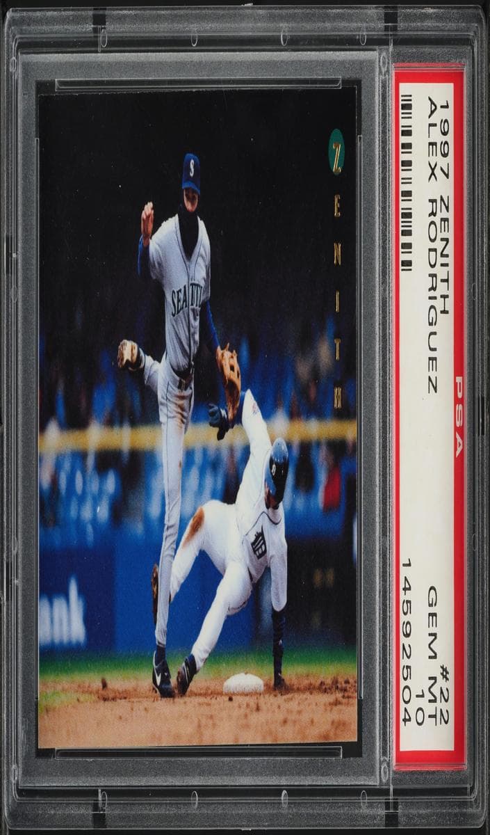 Alex Rodriguez 1997 panini Pinnacle Certified