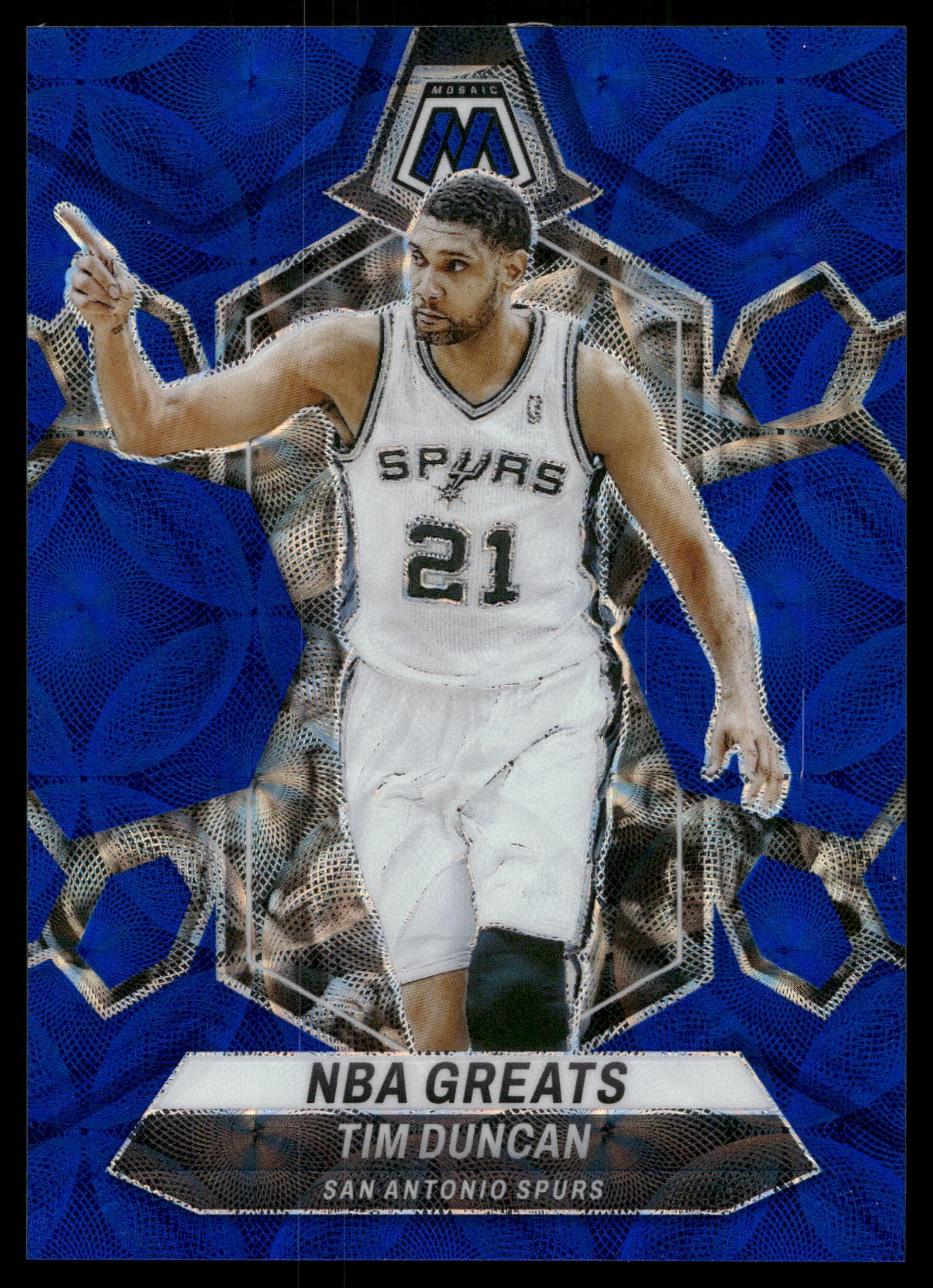 Tim Duncan trading card