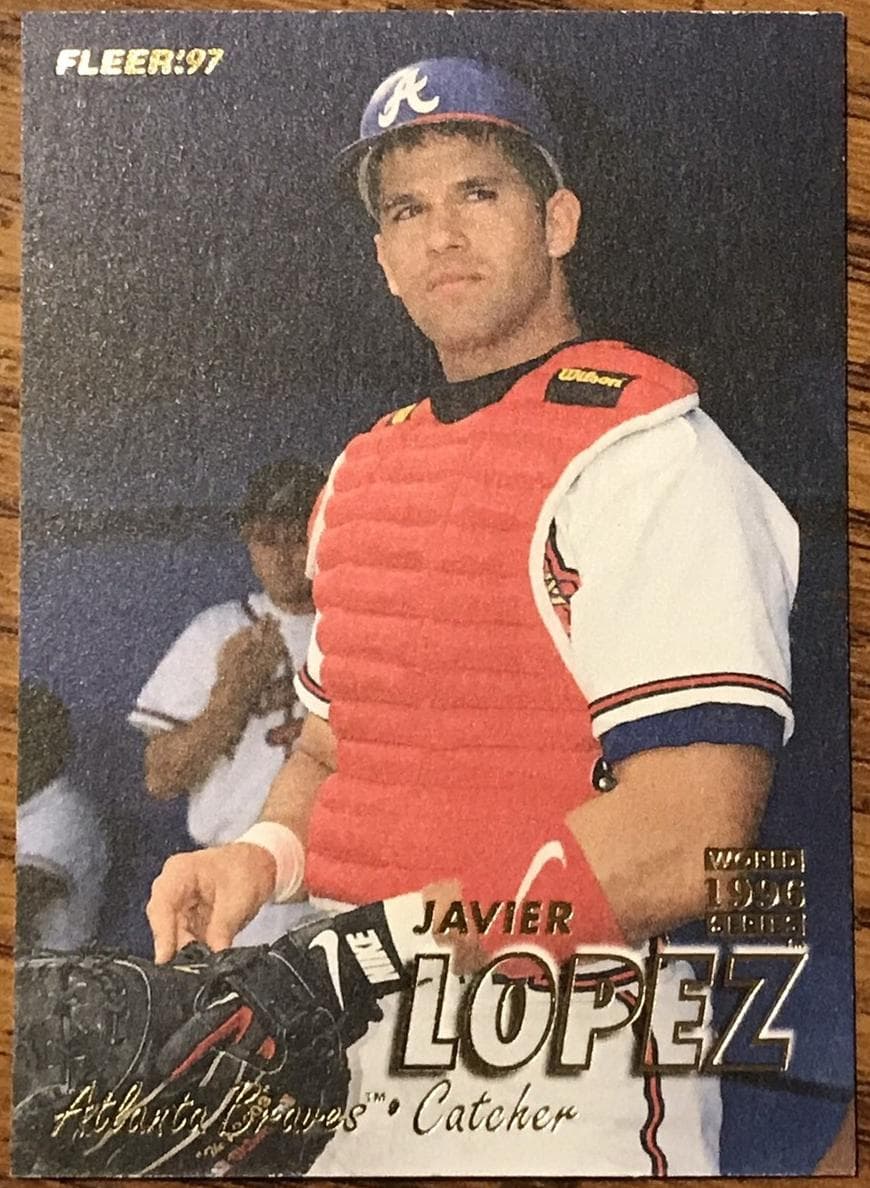 Javier Lopez 1997 fleer Fleer