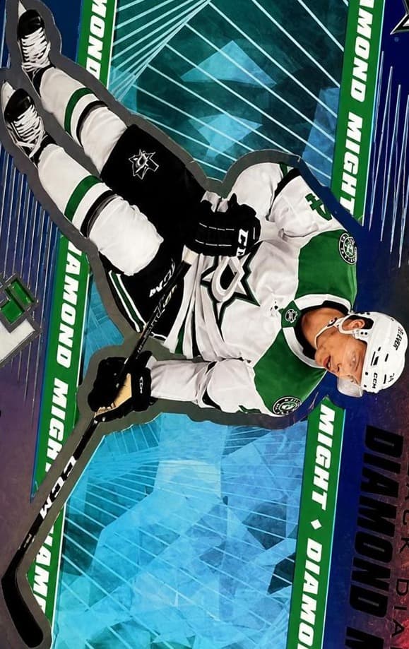 Miro Heiskanen 2021 upper-deck Black Diamond