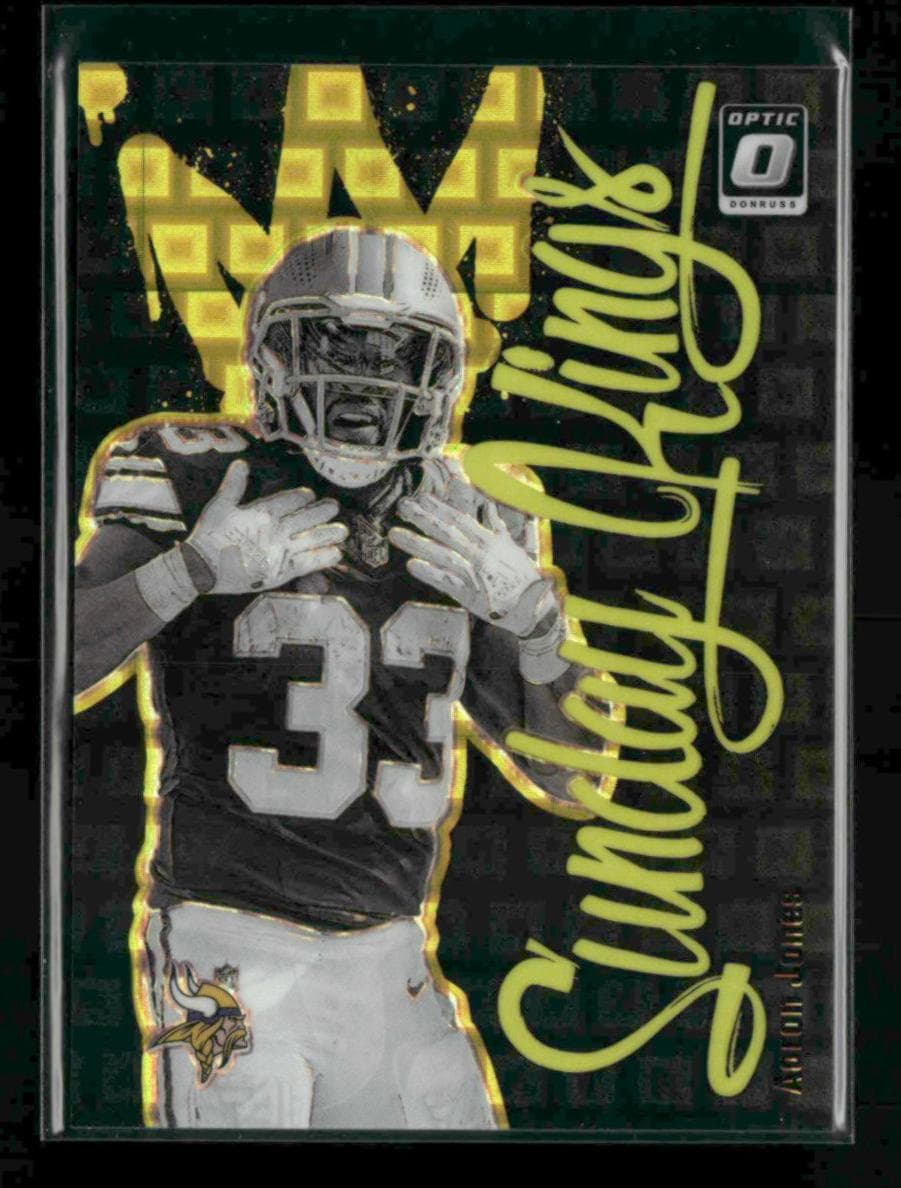 Aaron Jones 2024 panini Panini Donruss Optic