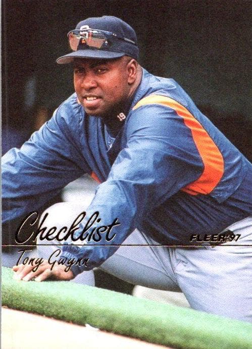 Tony Gwynn 1997 fleer Fleer