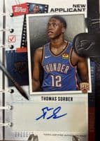 Thomas Sorber 2025 topps Topps