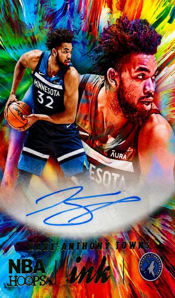 Karl-Anthony Towns 2022 panini Hoops