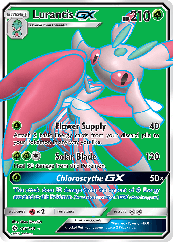 Lurantis GX 2017 Pokemon