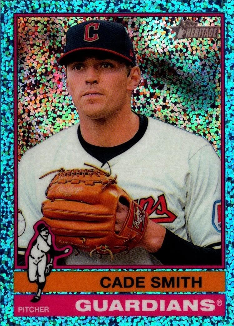 Cade Smith 2025 topps Topps Heritage