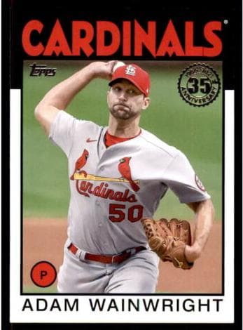 Adam Wainwright 2021 topps Topps Update