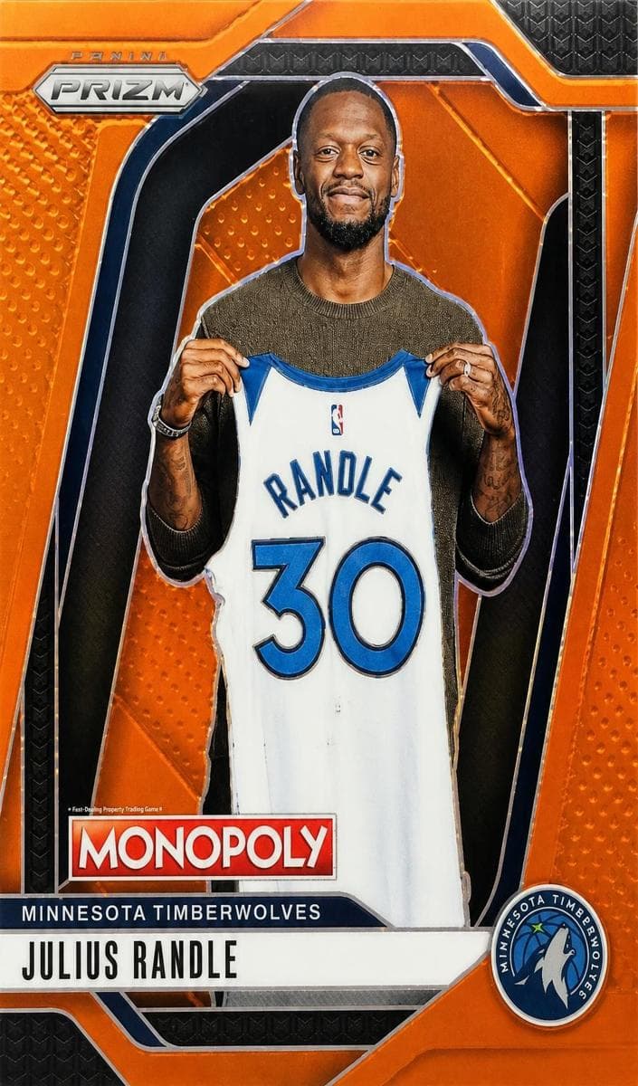 Julius Randle 2024 panini Panini Prizm Monopoly