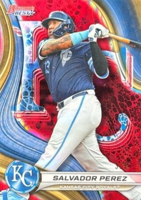 Salvador Perez 2024 bowman Bowman's Best