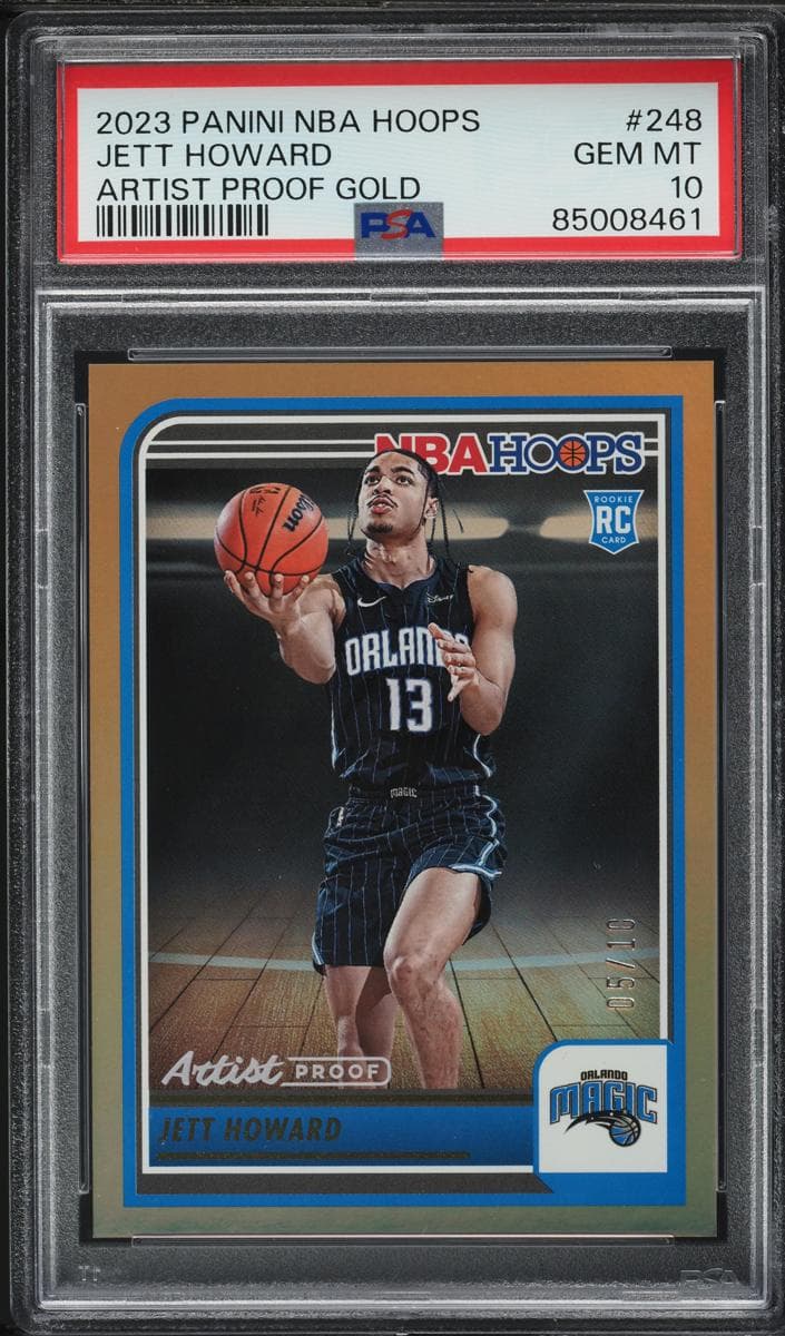 Jett Howard 2023 panini Hoops Premium Stock