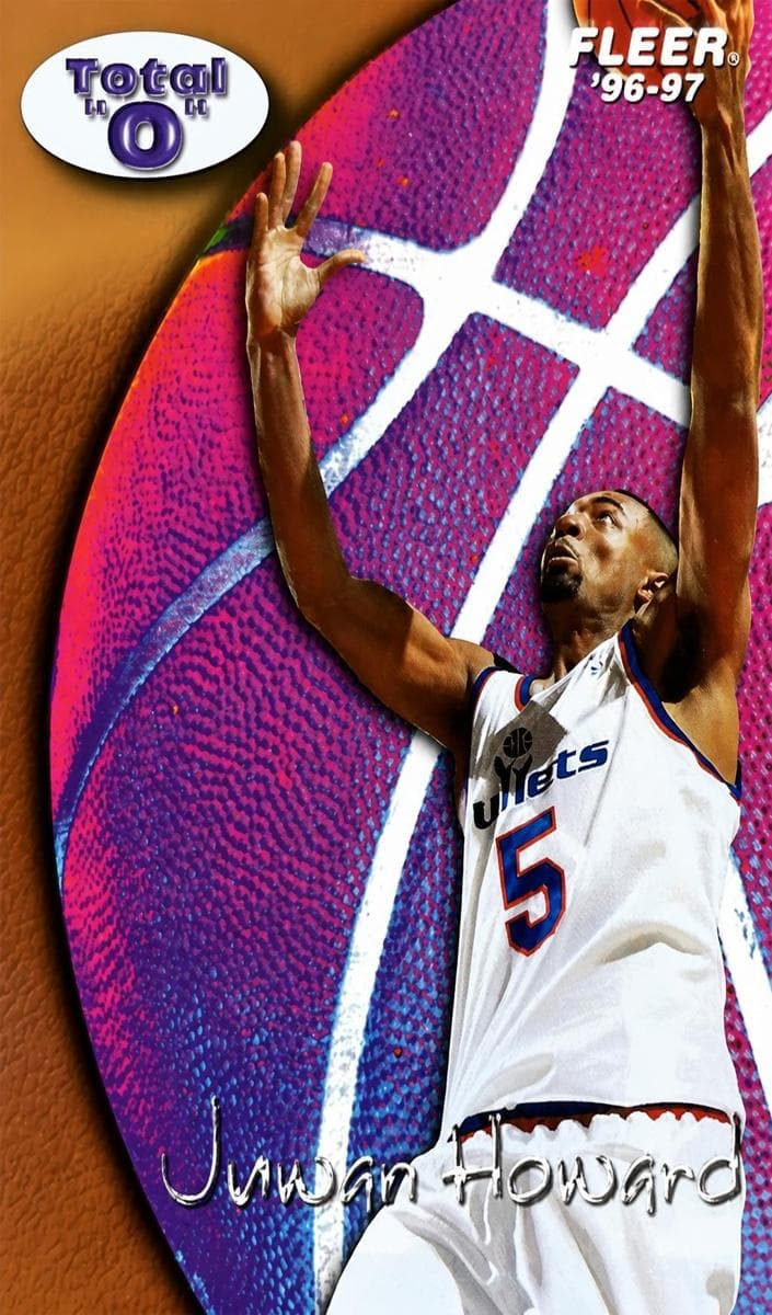 Juwan Howard 1996 fleer