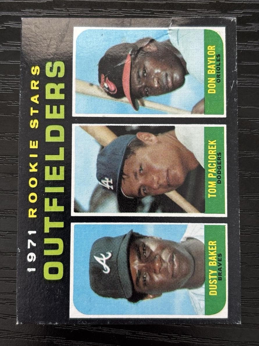 Dusty Baker  / Tom Paciorek / Don Baylor #709