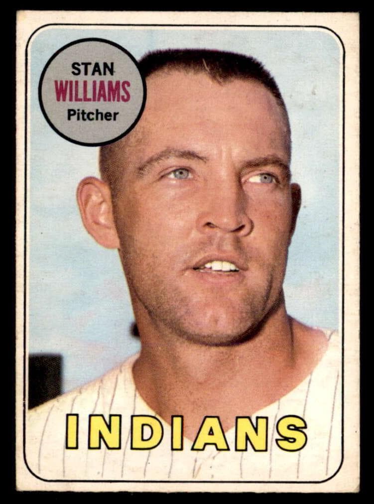 Stan Williams 1969 topps O-Pee-Chee