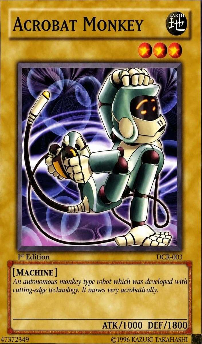 Acrobat Monkey 2003 Yu-Gi-Oh! Dark Crisis