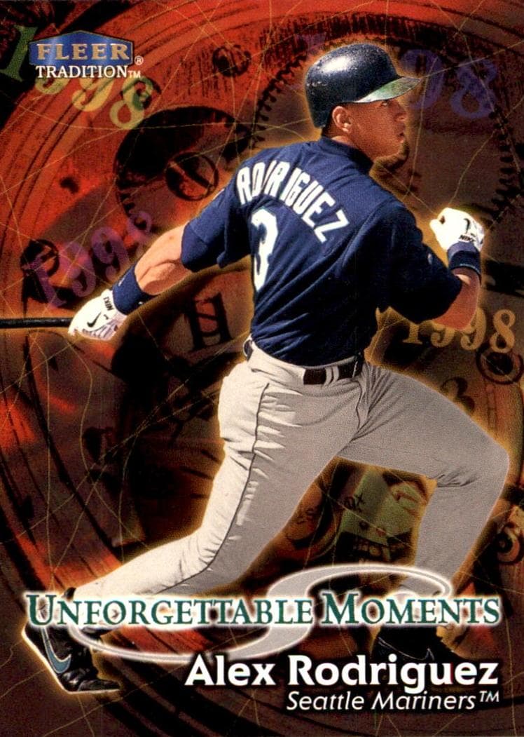 Alex Rodriguez 1998 fleer Fleer Tradition