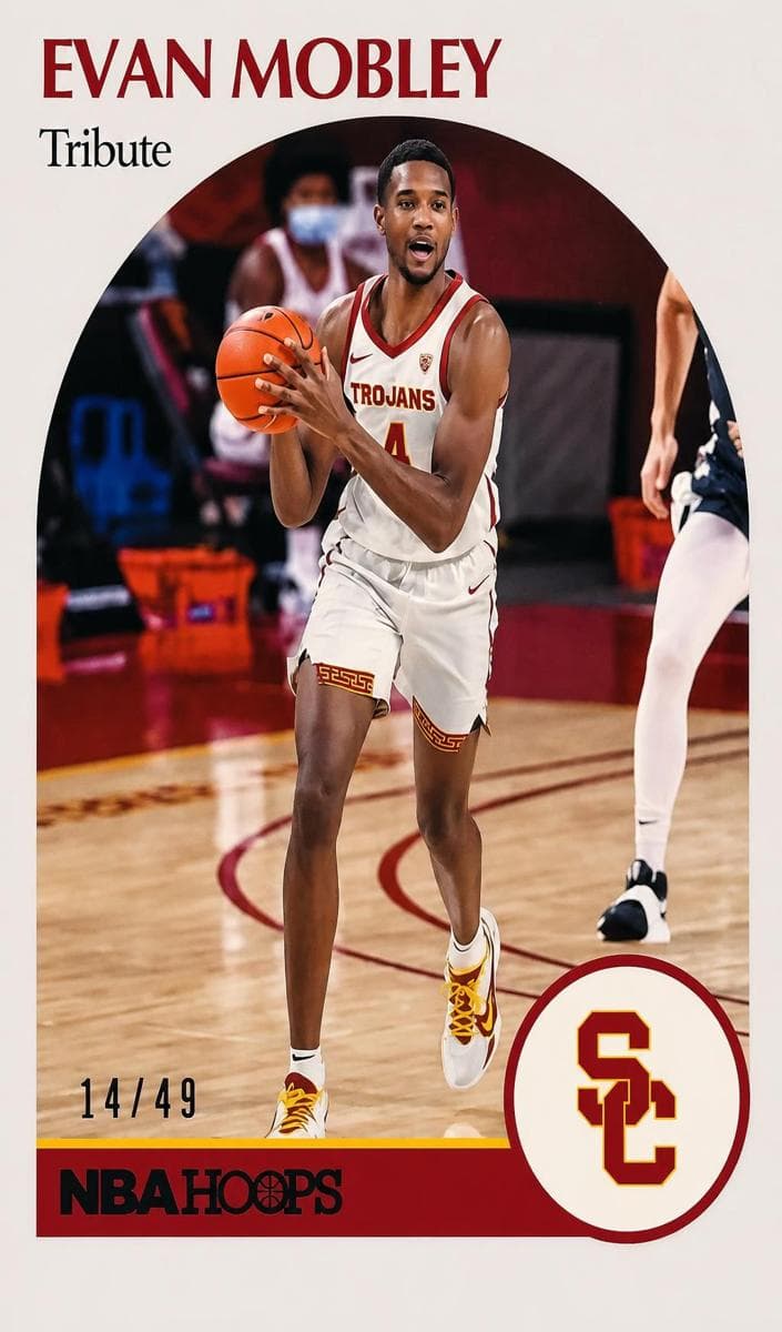 Evan Mobley 2021 panini Panini Chronicles Draft Picks