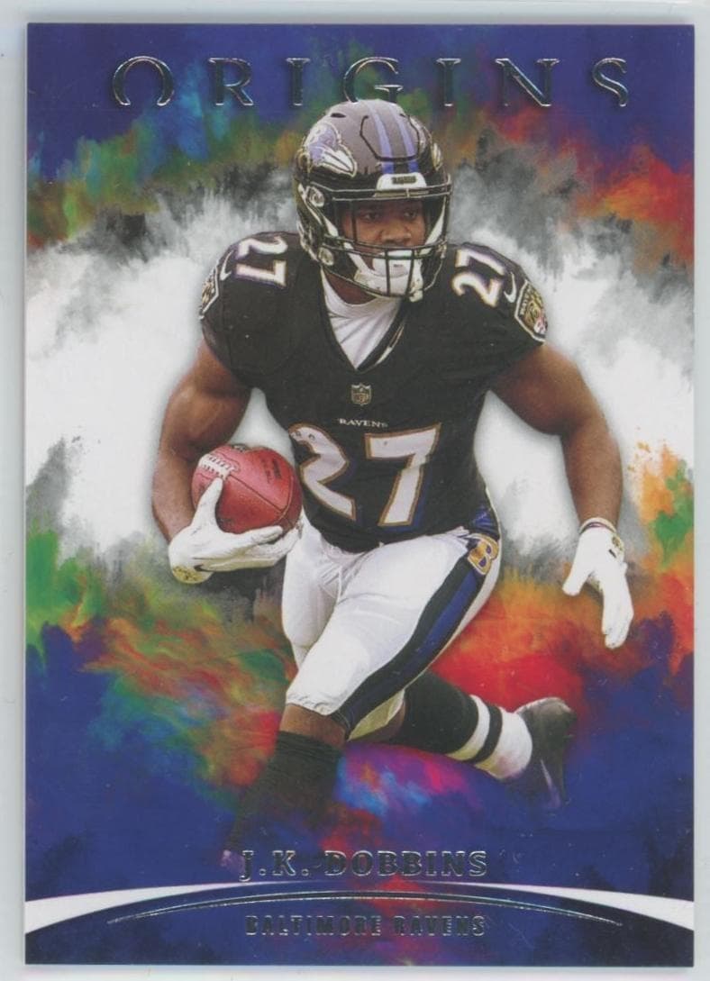 J.K. Dobbins 2021 panini Panini Origins