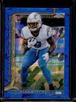 Omarion Hampton 2025 topps Topps Chrome Sapphire