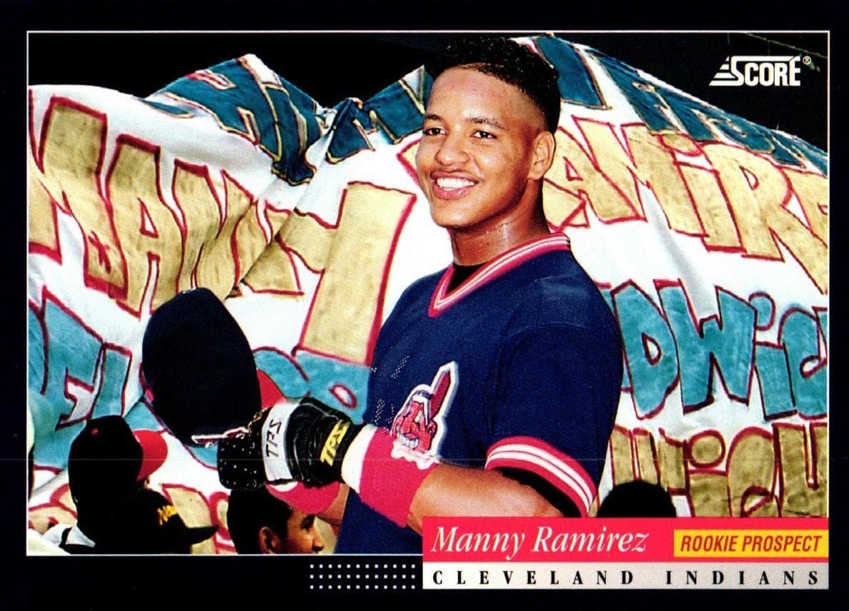 Manny Ramirez 1994 panini Score