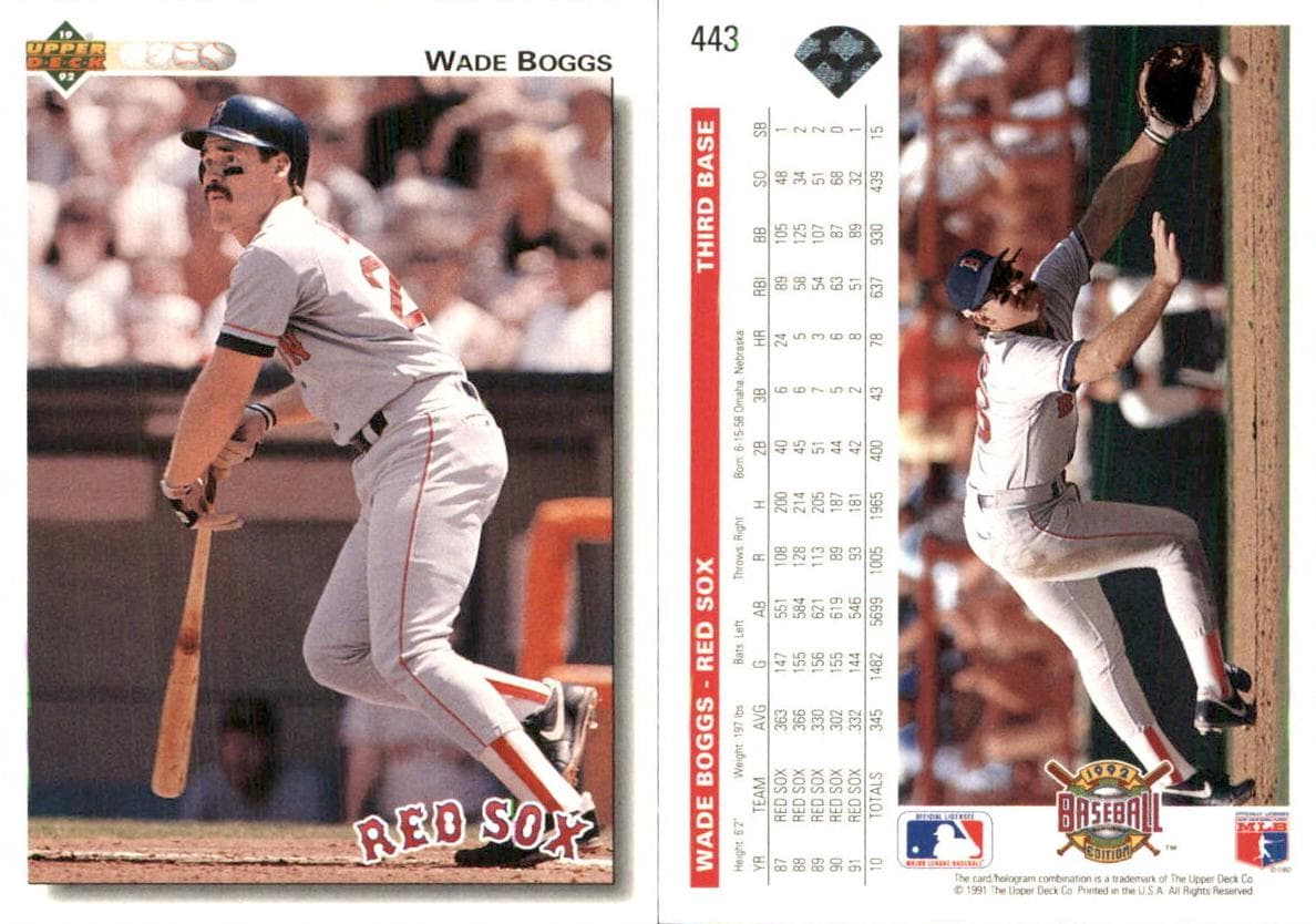 Wade Boggs #443