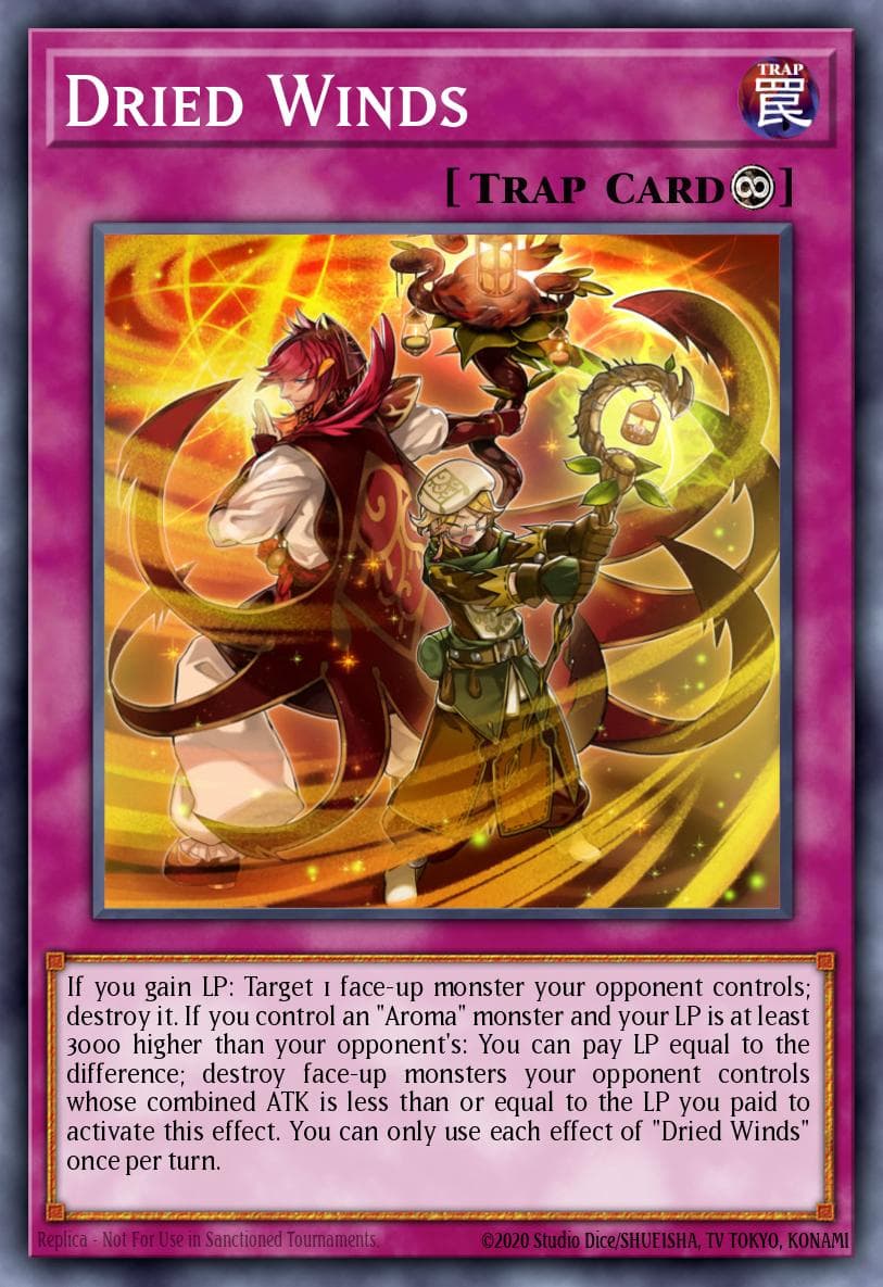 Dried Winds 2024 Yu-Gi-Oh! OTS Tournament Pack 25