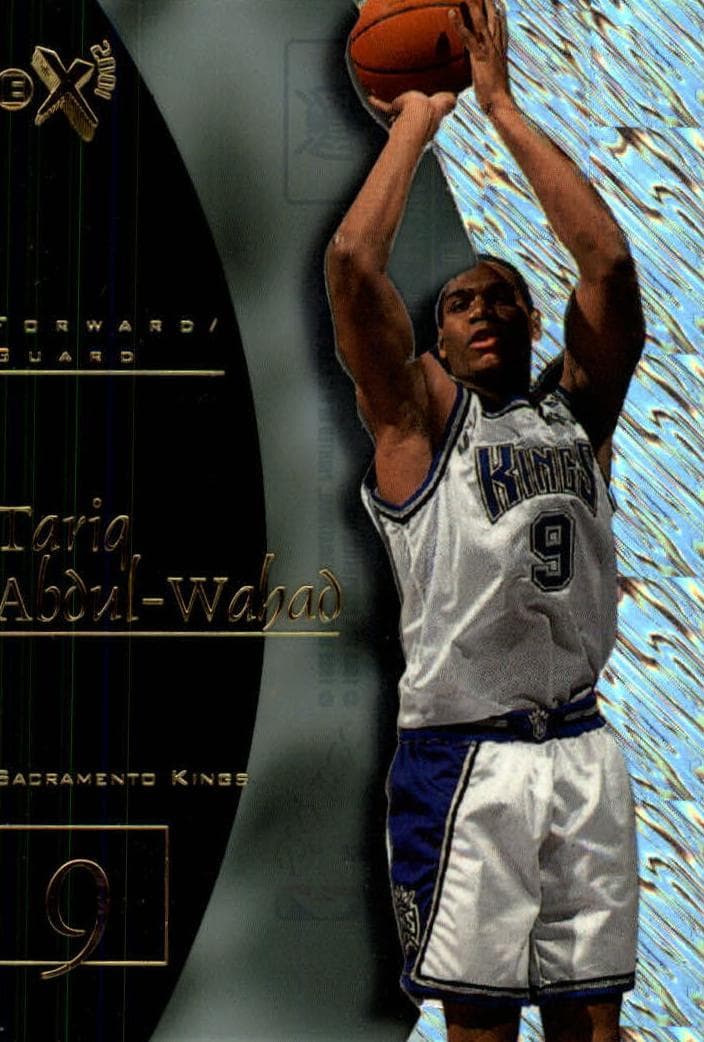 Tariq Abdul-Wahad 1997 skybox E-x2001