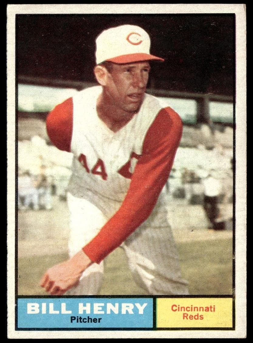 Bill Henry 1961 topps Topps