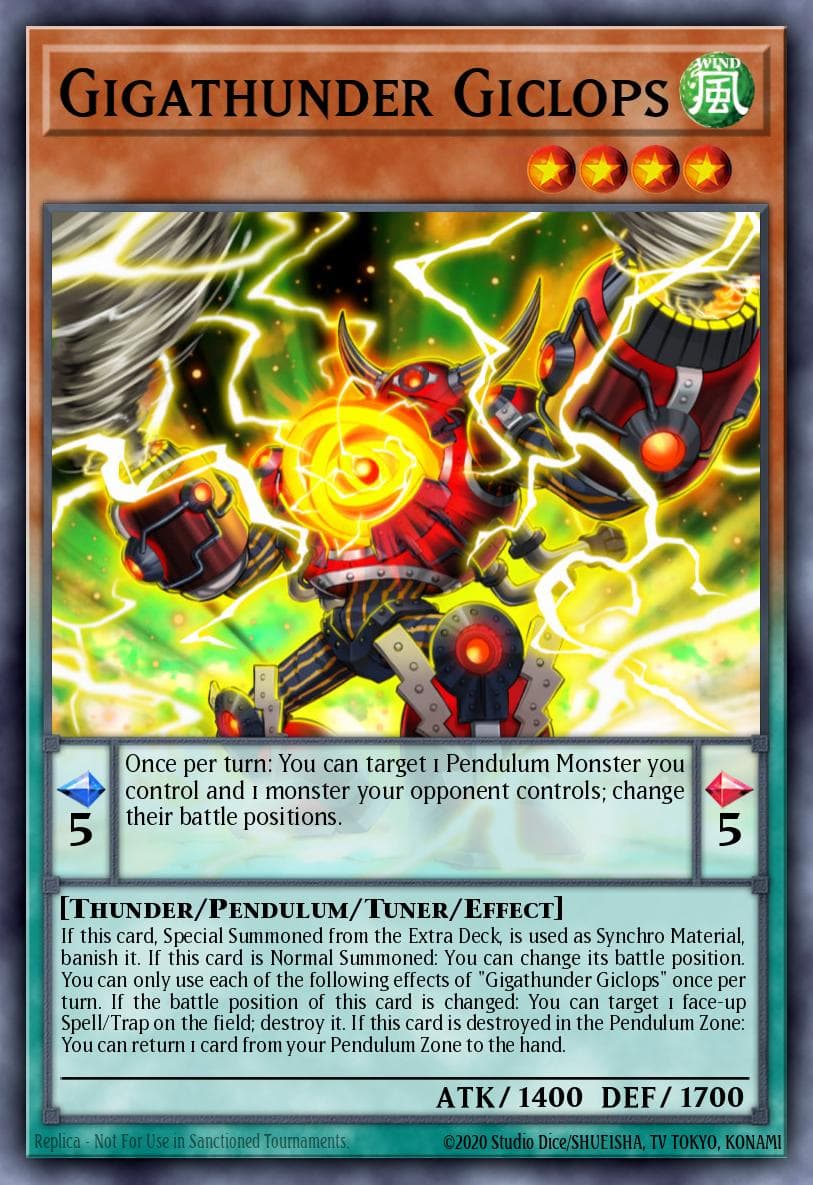 Gigathunder Giclops #BLVO-EN032