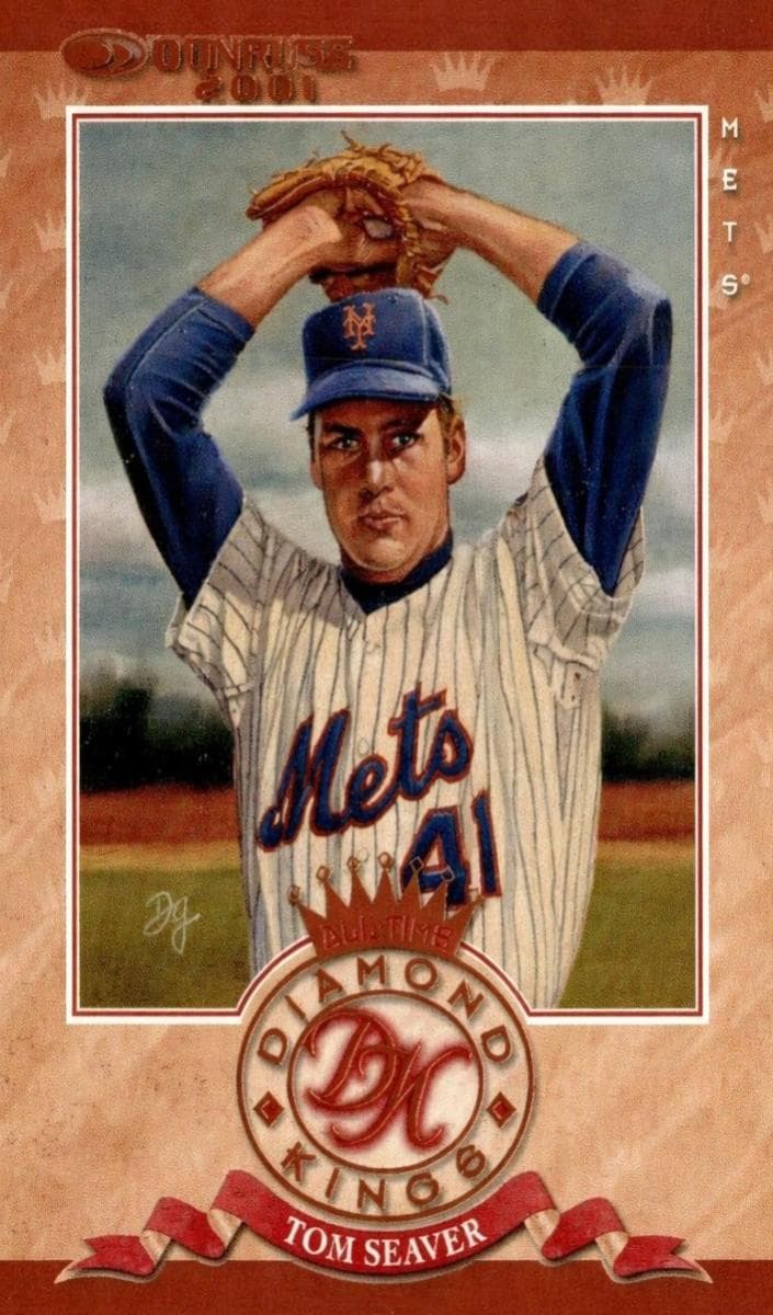 Tom Seaver 2001 panini Donruss