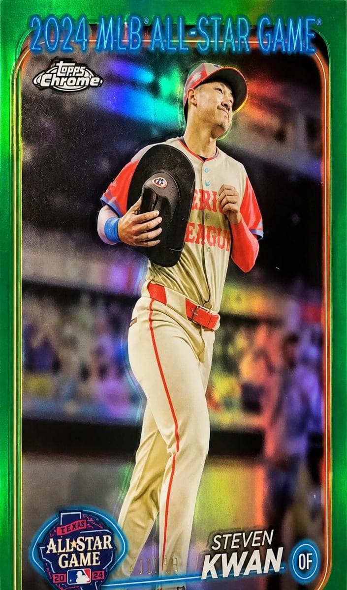 Steven Kwan 2024 topps Topps Chrome Update
