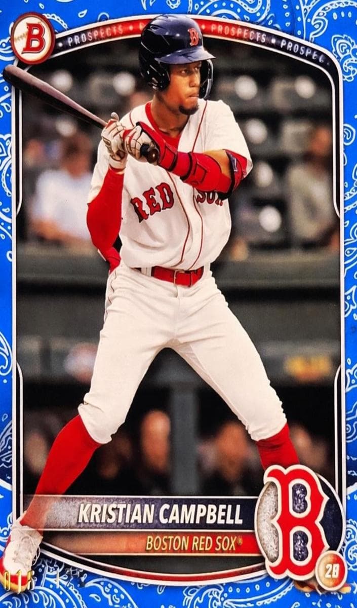 Kristian Campbell 2025 bowman Bowman