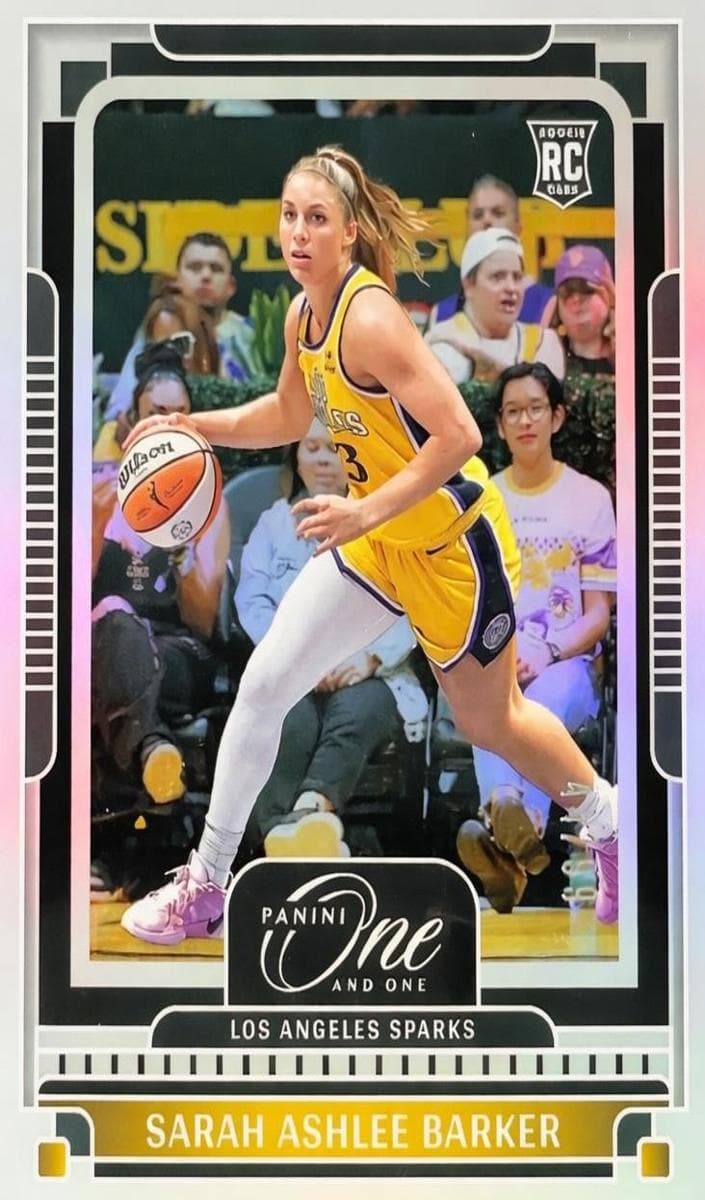 Sarah Ashlee Barker 2025 panini One And One Wnba