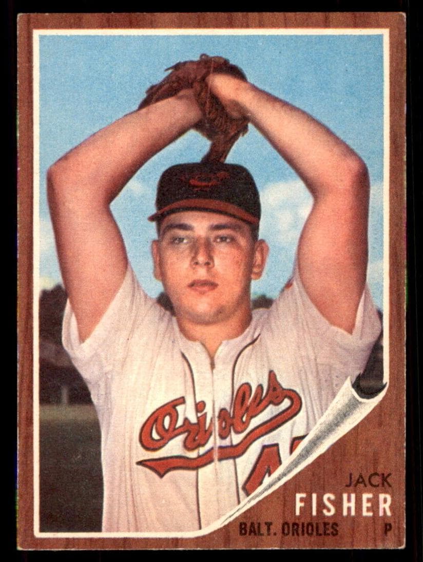 Jack Fisher 1962 topps Topps